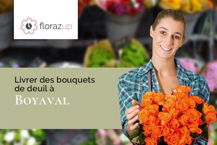créations de fleurs pour un enterrement à Boyaval (Pas-de-Calais/62134)