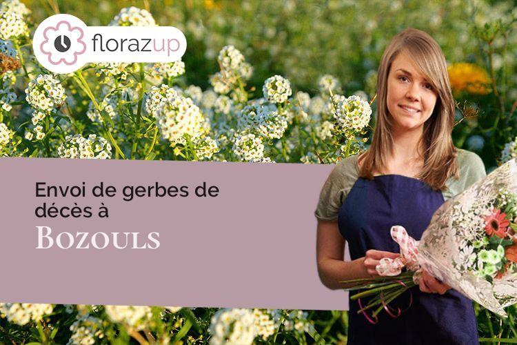 coupes de fleurs pour un décès à Bozouls (Aveyron/12340)