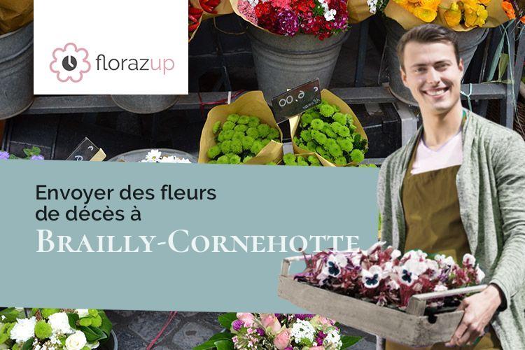 gerbes de fleurs pour des obsèques à Brailly-Cornehotte (Somme/80150)