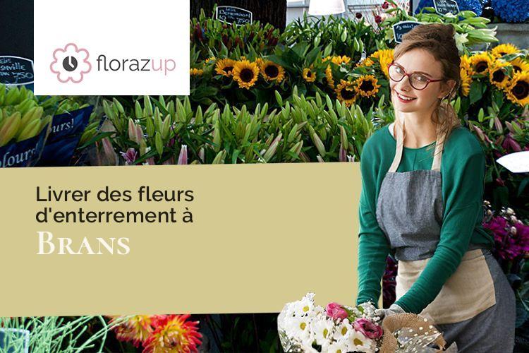 gerbes de fleurs pour un décès à Brans (Jura/39290)
