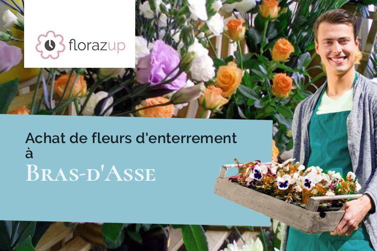 bouquets de fleurs pour un décès à Bras-d'Asse (Alpes-de-Haute-Provence/04270)