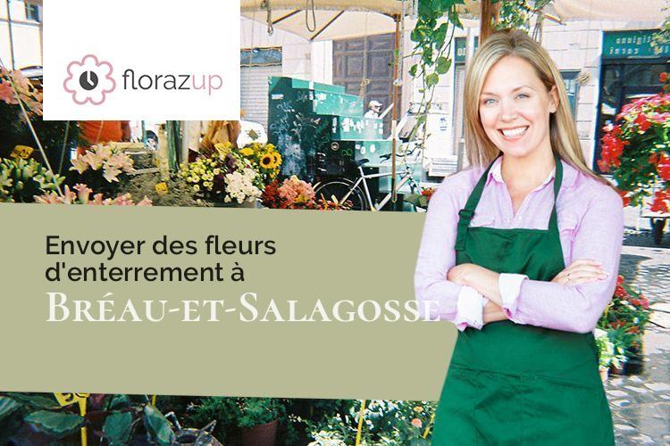 créations de fleurs pour un décès à Bréau-et-Salagosse (Gard/30120)