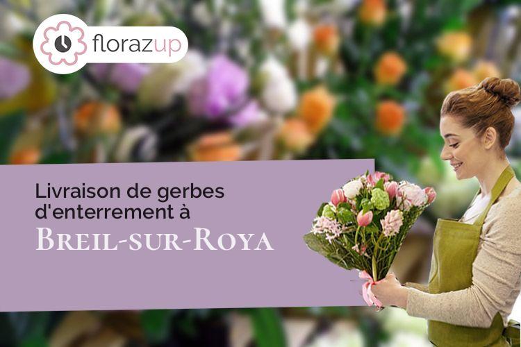 compositions florales pour des obsèques à Breil-sur-Roya (Alpes-Maritimes/06540)
