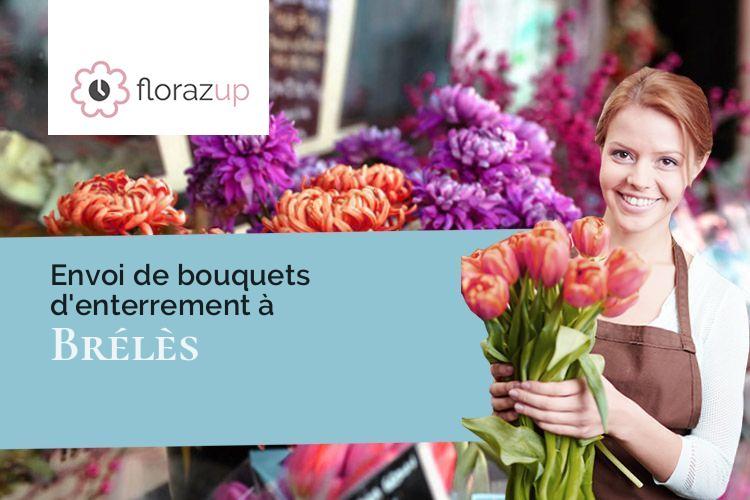 créations florales pour des funérailles à Brélès (Finistère/29810)