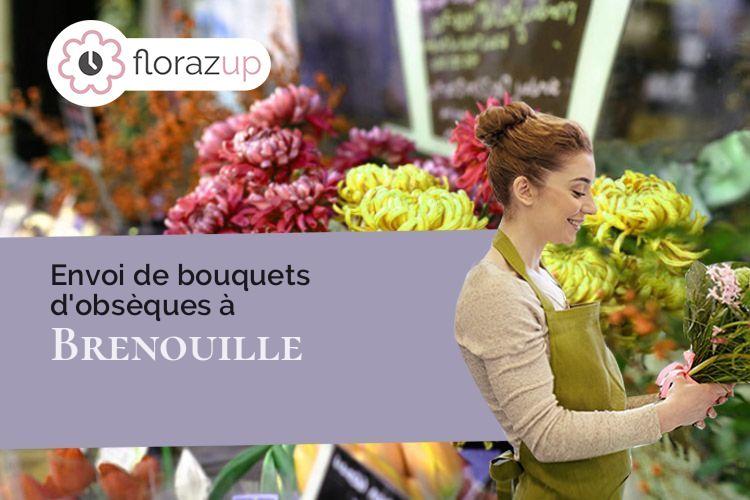 coupes de fleurs pour des obsèques à Brenouille (Oise/60870)