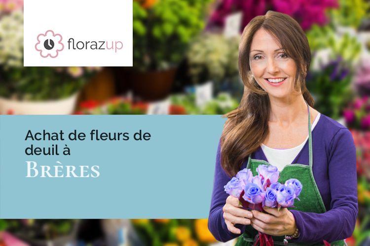 créations de fleurs pour un enterrement à Brères (Doubs/25440)