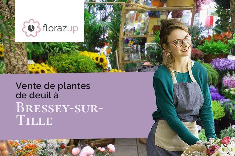 gerbes de fleurs pour une crémation à Bressey-sur-Tille (Côte-d'Or/21560)
