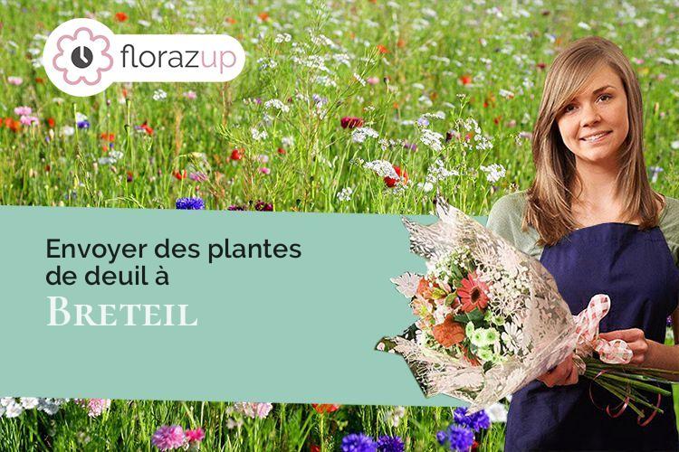 créations de fleurs pour des obsèques à Breteil (Ille-et-Vilaine/35160)
