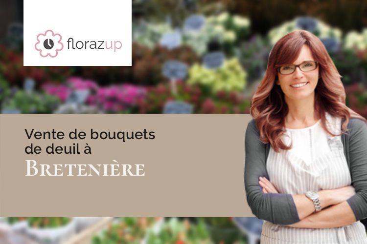 coeurs de fleurs pour des funérailles à Bretenière (Côte-d'Or/21110)