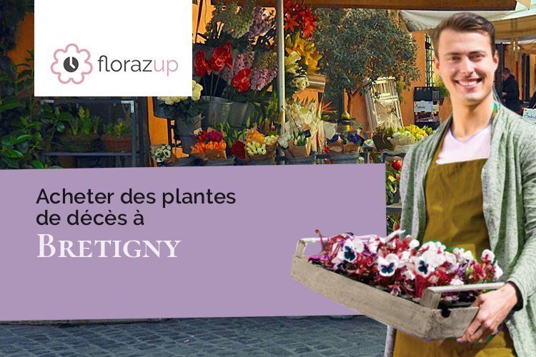 gerbes de fleurs pour un décès à Bretigny (Oise/60400)