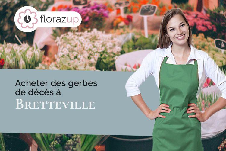 coupes de fleurs pour un deuil à Bretteville (Manche/50110)