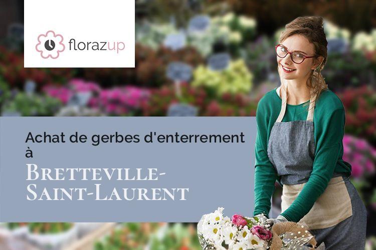 créations florales pour un enterrement à Bretteville-Saint-Laurent (Seine-Maritime/76560)