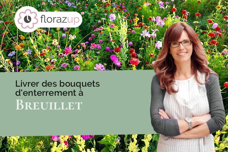 bouquets de fleurs pour un enterrement à Breuillet (Essonne/91650)