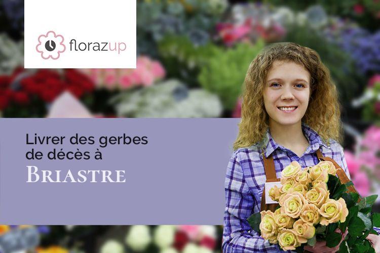 compositions florales pour un décès à Briastre (Nord/59730)