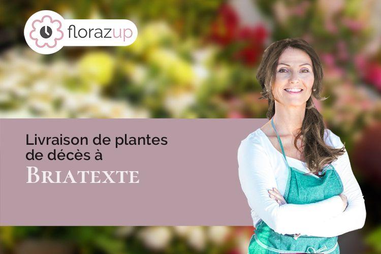 compositions de fleurs pour un deuil à Briatexte (Tarn/81390)