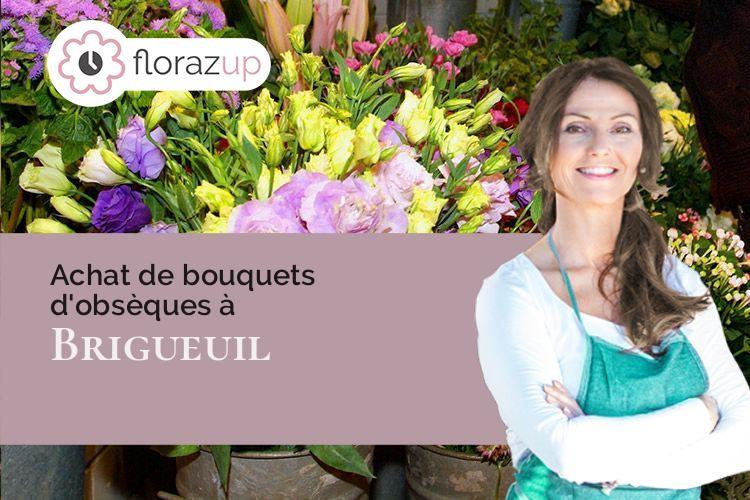 créations florales pour des obsèques à Brigueuil (Charente/16420)