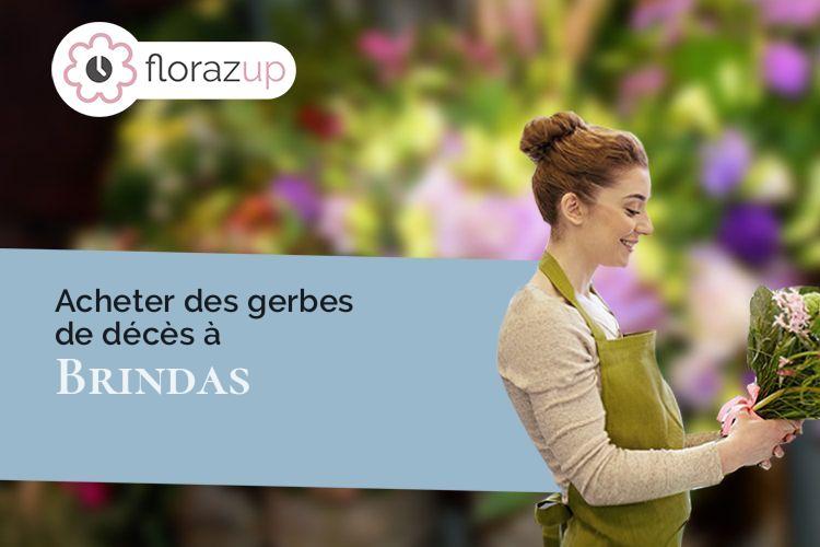 bouquets de fleurs pour un décès à Brindas (Rhône/69126)