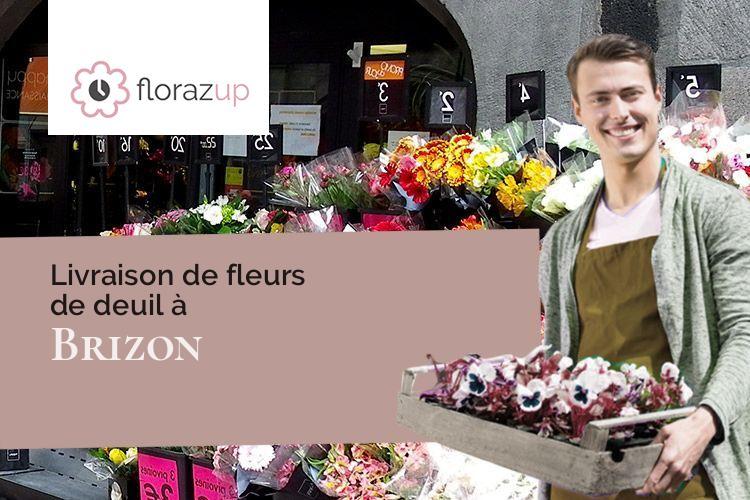 fleurs deuil pour un deuil à Brizon (Haute-Savoie/74130)