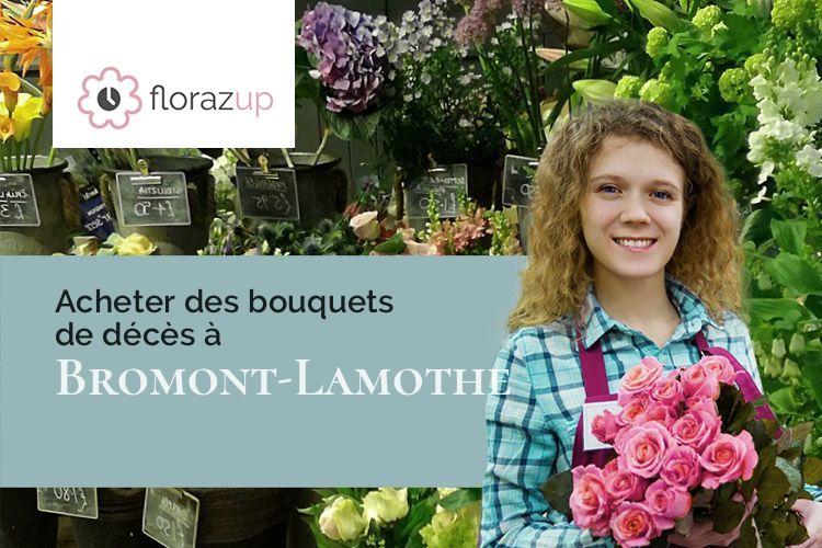 compositions de fleurs pour une crémation à Bromont-Lamothe (Puy-de-Dôme/63230)