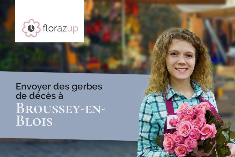 coupes de fleurs pour un deuil à Broussey-en-Blois (Meuse/55190)