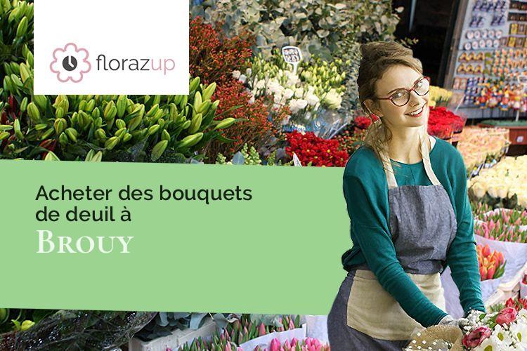 compositions de fleurs pour un deuil à Brouy (Essonne/91150)