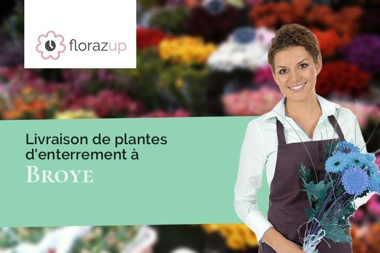 compositions de fleurs pour un enterrement à Broye (Saône-et-Loire/71190)