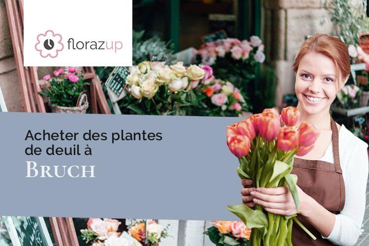 coupes de fleurs pour des funérailles à Bruch (Lot-et-Garonne/47130)