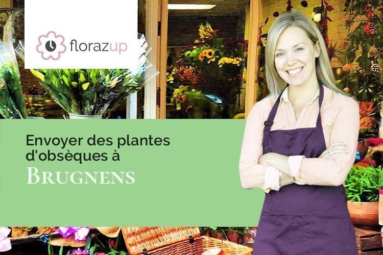 bouquets de fleurs pour des obsèques à Brugnens (Gers/32500)