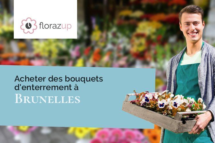 coeurs de fleurs pour des funérailles à Brunelles (Eure-et-Loir/28400)