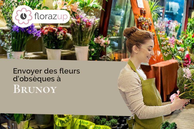 couronnes de fleurs pour un décès à Brunoy (Essonne/91800)