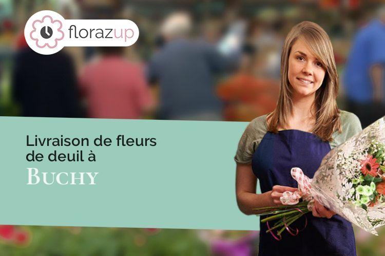 bouquets de fleurs pour des obsèques à Buchy (Seine-Maritime/76750)