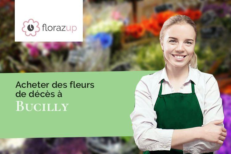bouquets de fleurs pour un décès à Bucilly (Aisne/02500)