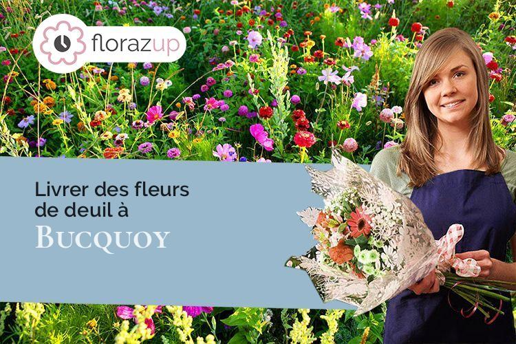 compositions florales pour une crémation à Bucquoy (Pas-de-Calais/62116)