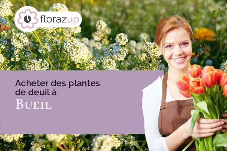 compositions de fleurs pour des obsèques à Bueil (Eure/27730)