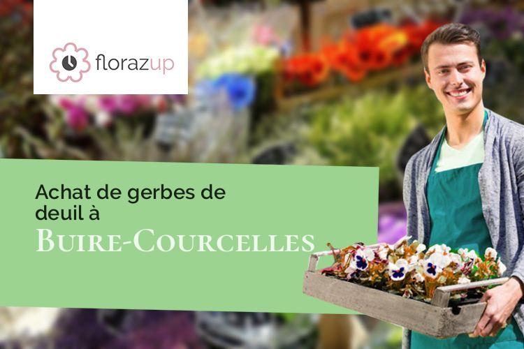 créations florales pour une crémation à Buire-Courcelles (Somme/80200)