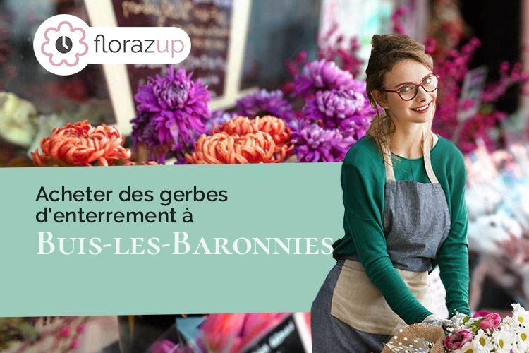 gerbes de fleurs pour un décès à Buis-les-Baronnies (Drôme/26170)