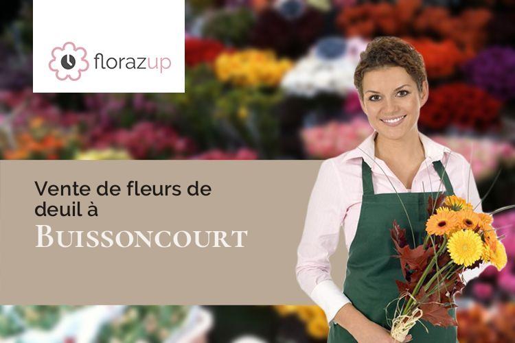 couronnes de fleurs pour une crémation à Buissoncourt (Meurthe-et-Moselle/54110)