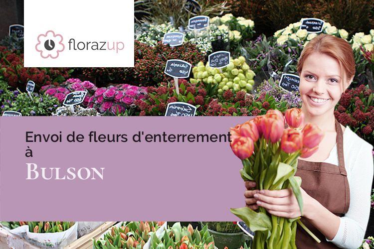 compositions de fleurs pour un décès à Bulson (Ardennes/08450)