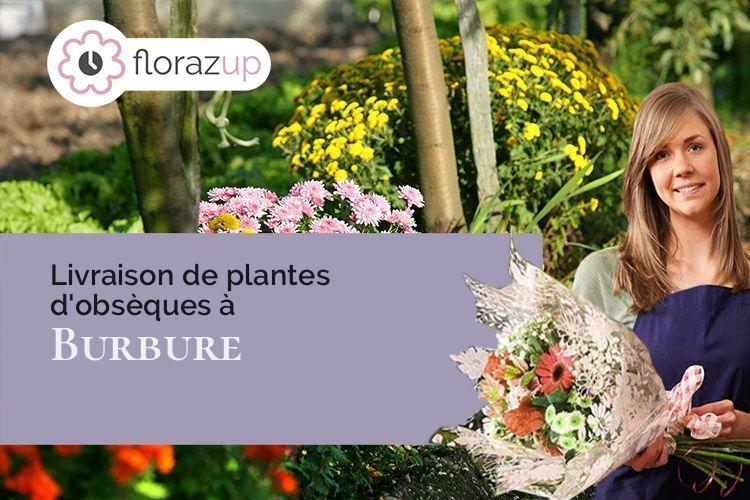 coupes de fleurs pour un enterrement à Burbure (Pas-de-Calais/62151)