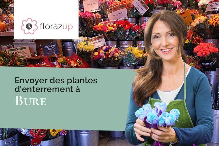 créations florales pour un décès à Bure (Meuse/55290)