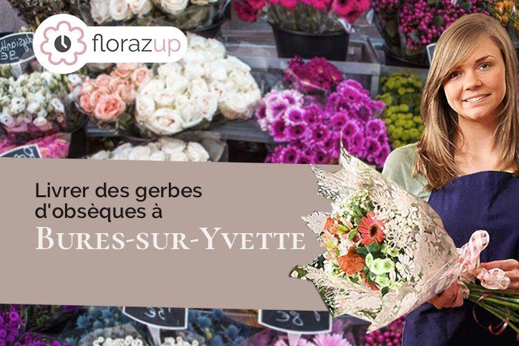 bouquets de fleurs pour des funérailles à Bures-sur-Yvette (Essonne/91440)