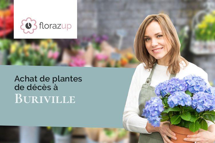 couronnes florales pour un décès à Buriville (Meurthe-et-Moselle/54450)