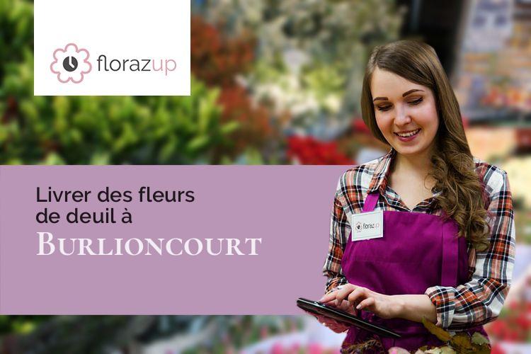 bouquets de fleurs pour un décès à Burlioncourt (Moselle/57170)