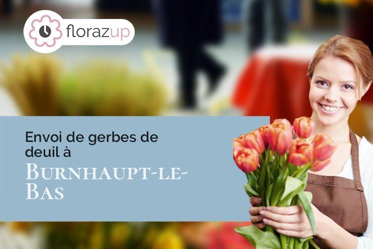 créations florales pour une crémation à Burnhaupt-le-Bas (Haut-Rhin/68520)