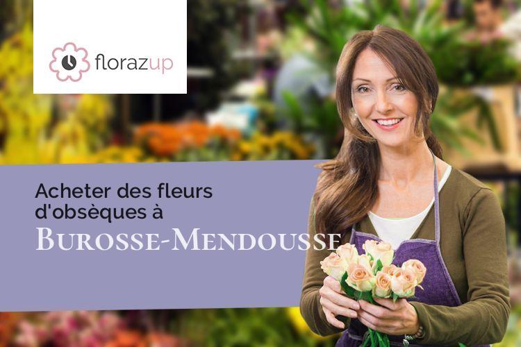 créations de fleurs pour un enterrement à Burosse-Mendousse (Pyrénées-Atlantiques/64330)