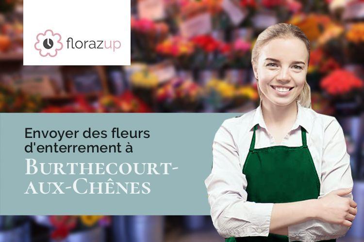 créations florales pour un enterrement à Burthecourt-aux-Chênes (Meurthe-et-Moselle/54210)