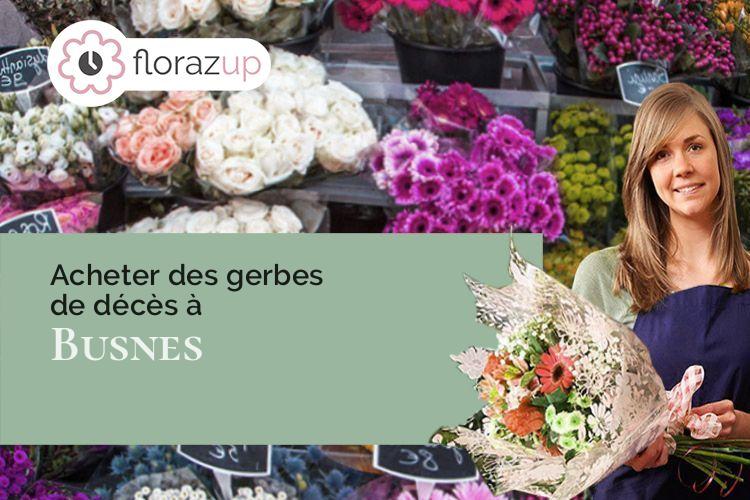 compositions de fleurs pour une crémation à Busnes (Pas-de-Calais/62350)