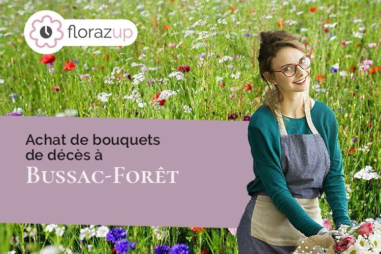 créations florales pour une crémation à Bussac-Forêt (Charente-Maritime/17210)