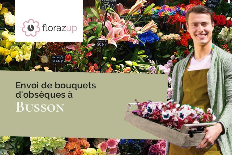 compositions florales pour un deuil à Busson (Haute-Marne/52700)