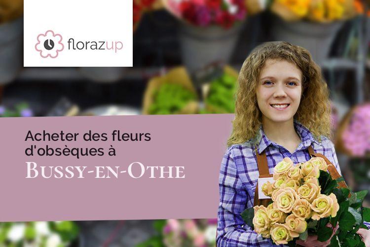 couronnes florales pour un décès à Bussy-en-Othe (Yonne/89400)